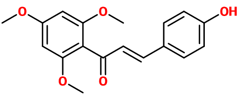 MC085213 4-Hydroxy-2',4',6'-trimethoxychalcone